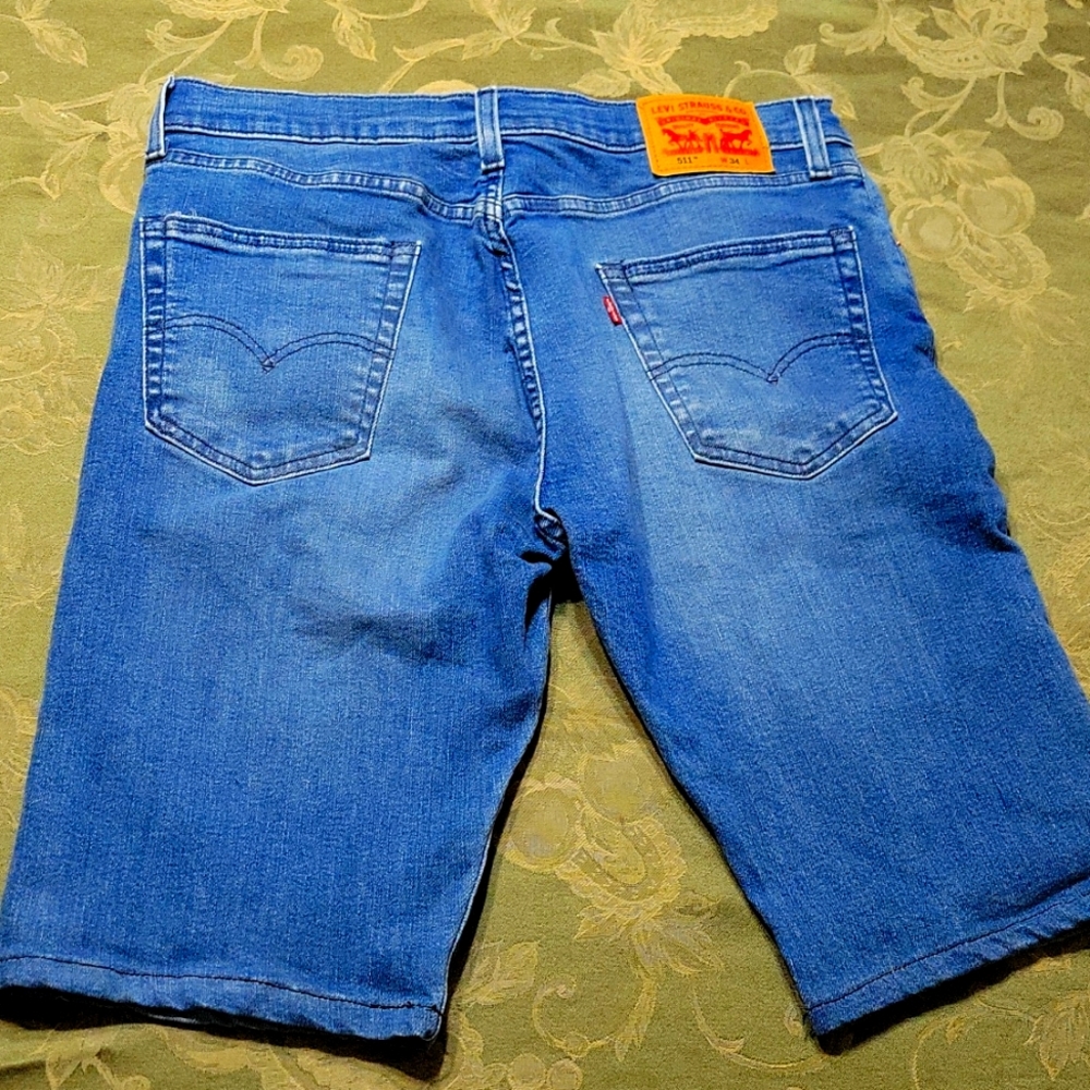 🟥 Red Tab Capital 'E' Vintage Levi's 511 Shorts
